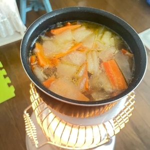 絶品！冬瓜とベーコンの中華スープ